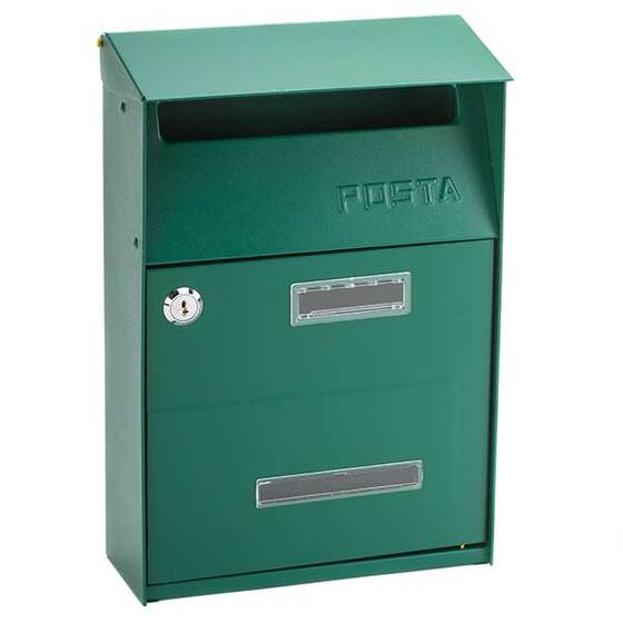PICCO Adamo kerítésen kívüli postaláda zöld PI0014