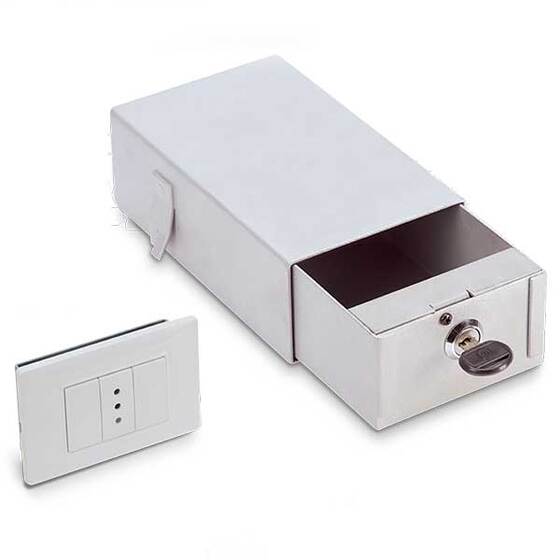 Technomax SM 1 rejtett széf Szürke