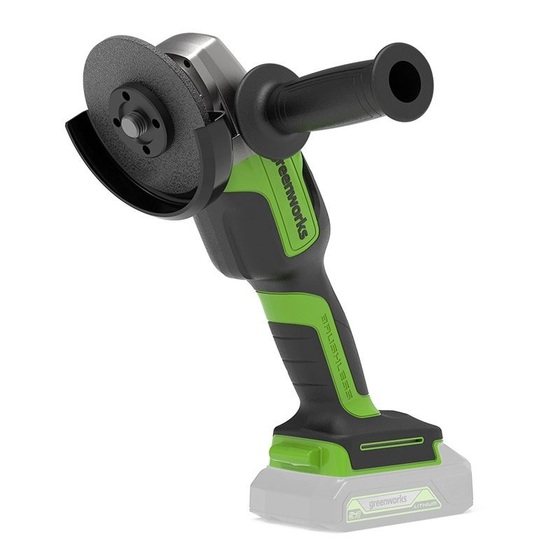 Sarokcsiszoló akkumulátoros Greenworks AG370 akkumulátor és töltő nélkül AG370A1-GW