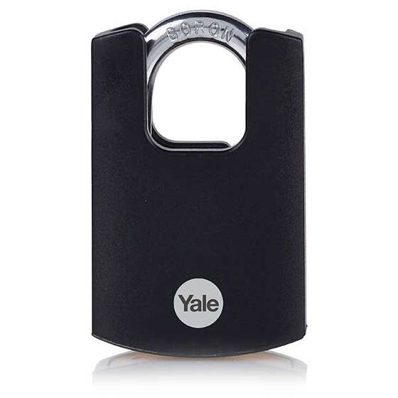 Yale Y121B/40/125/1 Fekete réz lakat kengyelvédelemmel Y121B401251