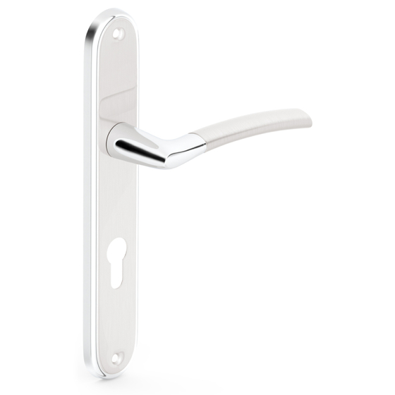 Metal-Bud ZORBA 72 PZ Szatén króm elegáns beltéri ajtókilincs MBVZ7YC