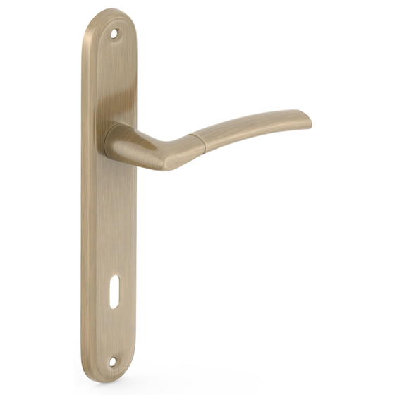 Metal-Bud ZORBA 90 BB Antik bronz elegáns beltéri ajtókilincs MBVZ9KP