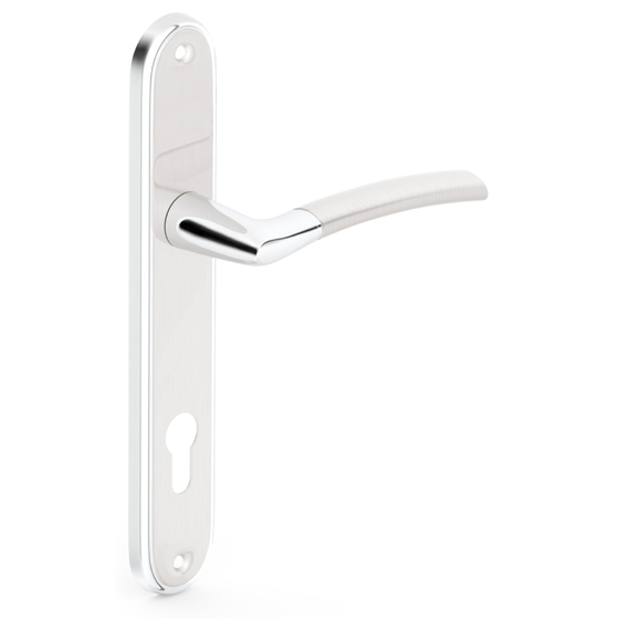 Metal-Bud ZORBA 90 PZ Szatén króm elegáns beltéri ajtókilincs MBVZ9YC