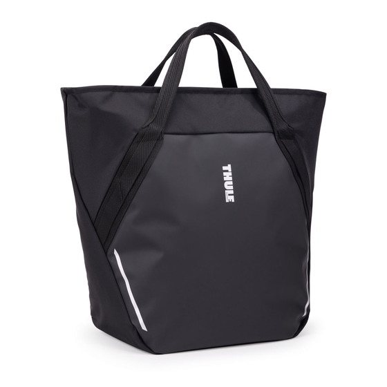 THULE Táska TH InLock Chasm Tote 1 db, nagy, 25l csomagtartóra fekete 42,5x22x37,5 cm, 420D nylon, pánttal TH3205465