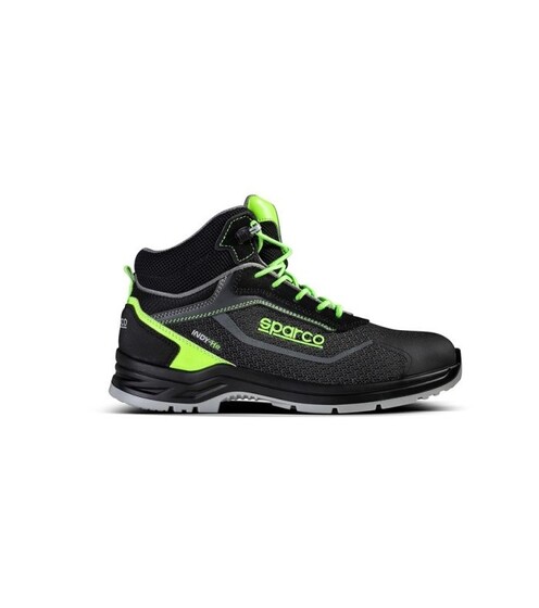 Sparco INDY-He Ranger ESD S3S SR LG Védőbakancs Szürke/zöld 43 - 0754243NRVF