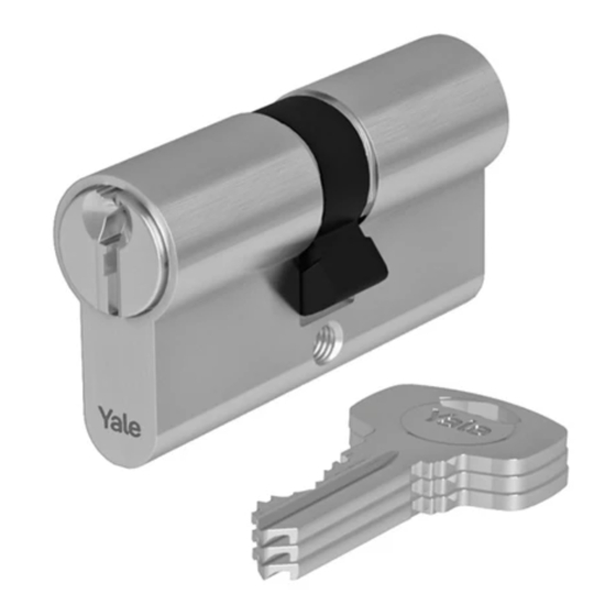 Yale Y500 35/55 Nikkel zárbetét Y05523555002211