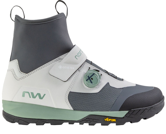 NORTHWAVE Cipő NW MTB KINGROCK PLUS GTX 43 téli, sötétszürke/világosszürke 80224001-119-43