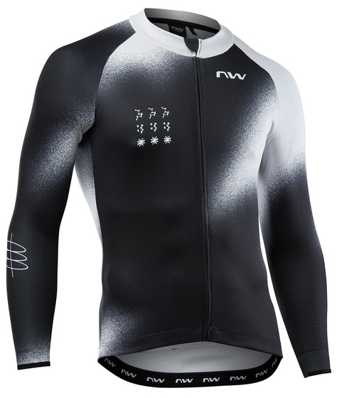 NORTHWAVE Mez NW BLADE hosszú XL fekete/világosszürke 89261227-03-XL