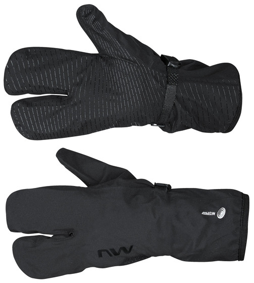 NORTHWAVE Kesztyű NW téli MEMBRANA L/XL hosszú, fekete 89262132-10-LXL