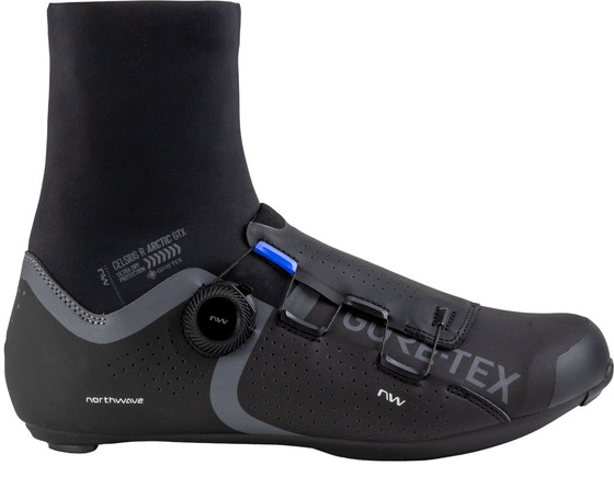 NORTHWAVE Cipő NW ROAD CELSIUS R ARCTIC GTX ÚJ 42, téli, fekete/szürke 80264084-19-42