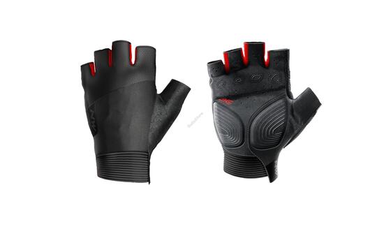 NORTHWAVE Kesztyű NW EXTREME rövid S fekete-piros 89202321-15-S