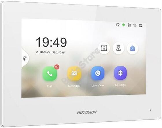 HIKVISION DS-KH6320-WTE1-W Video kaputelefon beltéri egység 122302