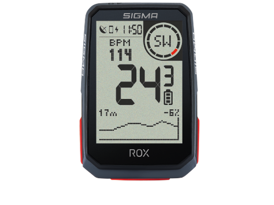 SIGMA Computer Sigma ROX 4.0 GPS HR set fekete 01062