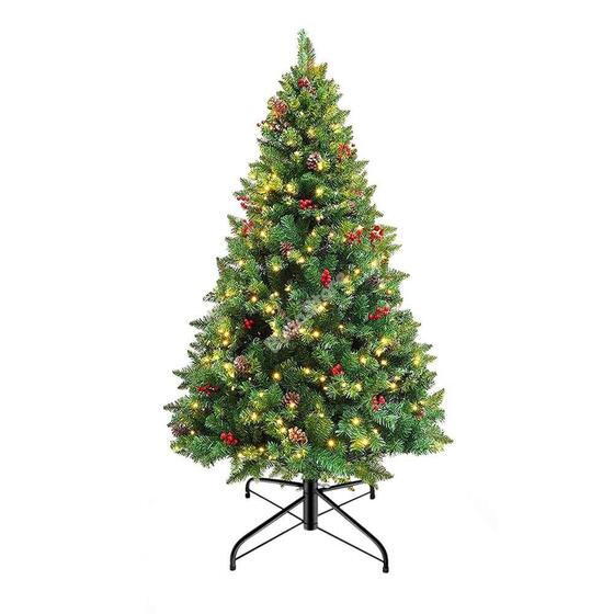 320LED-es műfenyő 210cm-es melegfehér HOP1001382