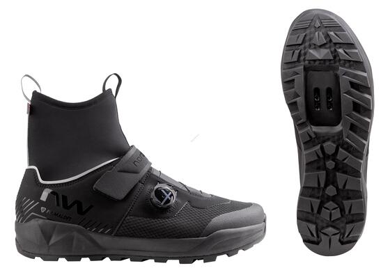 NORTHWAVE Cipő NW MTB MAGMA X PLUS 44,5 téli, fekete 80234023-10-445