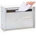 SILMEC Interno 620 ezüst kerítésbe építhető alumínium postaláda 32-620.72 SILMEC Interno 620 ezüst kerítésbe építhető alumínium postaláda 32-620.72