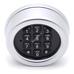 M-Locks AL 2020 Ezüst Alpha billentyűzet elemtartóval M205000