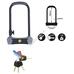 Yale YUL3/14/230/1 Szürke prémium kerékpár U lakat YUL3142301 Yale YUL3/14/230/1 Szürke prémium kerékpár U lakat YUL3142301