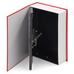 KingSAFE Book Safe Code Piros könyv alakú pénzkazetta KS-BOOK-CODE