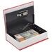 KingSAFE Book Safe Code Piros könyv alakú pénzkazetta KS-BOOK-CODE