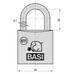 Basi VHS 611 50  normál lakat B61105000