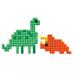 Pixel készítő készlet, Dinoszauruszok Auzou AUZOU5510