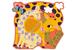 Készségfejlesztő tapintós puzzle, Dzsungel Avenir AvenirPZ195058