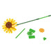 Bouquet virág építőkocka, Napraforgó Nice Group NC78012
