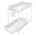 Mosogató alá helyezhető 2-szintes rendszerező állvány 2db fehér HOP1001646-1