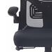 Ergonomikus irodai szék felhajtható könyöktámasszal fekete HOP1001660-1
