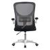 Ergonomikus irodai szék felhajtható könyöktámasszal fehér HOP1001660-2