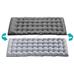 Összecsukható kempingágy állítható fejtámlával 2-színű matraccal HOP1001733