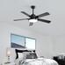 Mennyezeti ventilátor világítással távirányítóval HOP1001714