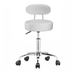 Háttámlás kozmetikai szék fehér HOP1001851-2