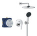 Grohe Start Edge króm Rejtett zuhanyrendszer Vitalio Start 250 fejzuhannyal - Gr.25293000
