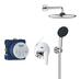 Grohe Start Edge króm Rejtett zuhanyrendszer Vitalio Start 250 fejzuhannyal - Gr.25293000