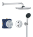 Grohe Precision Thermostat króm Rejtett zuhanyrendszer Vitalio Start 250 - Gr.34883000