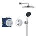 Grohe Precision Thermostat króm Rejtett zuhanyrendszer Vitalio Start 250 - Gr.34883000