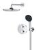 Grohe Precision Thermostat króm Rejtett zuhanyrendszer Vitalio Start 250 - Gr.34883000