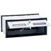 Silmec Scala 101 Ezüst beépíthető postaláda SC30-101-72