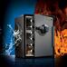 Master Lock LFW205 Fekete tűz- és vízálló széf MLLFW205