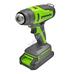 Hőlégfúvó akkumulátoros Greenworks G24HG 24v, 580°c,  akku és töltő nélkül 3400207-GW