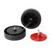 Fűnyíró kerék Agrimotor FM d=135mm, d=12mm kpl, 2db/csomag utángyártott F/135/12/KPL/U/2CS