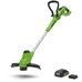 Fűszegélynyíró akkumulátoros Greenworks G24LT28 28 cm, 1.6 mm damil 2 ah akkumulátor és micro töltő 2107107VA-GW