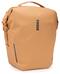 THULE Táska TH InLock Shield Pannier 1db 22l csomagtartóra dusty orange IPX4 35x19x40 cm TH3205478