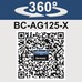Scheppach BC-AG125-X - akkus sarokcsiszoló indukciós motorral, 125 mm-IXES 20V - 5909235900 Scheppach BC-AG125-X - akkus sarokcsiszoló indukciós motorral, 125 mm-IXES 20V - 5909235900