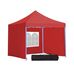 Kerti pavilon összecsukható 3-fallal hordtáskával 2,9x2,9m piros HOP1000807-2 Kerti pavilon összecsukható 3-fallal hordtáskával 2,9x2,9m piros HOP1000807-2