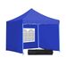 Kerti pavilon összecsukható 3-fallal hordtáskával 2,9x2,9m kék HOP1000807-1