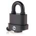 Yale Y220B/51/118/1 Fekete időjárásálló acél lakat Y220B511181