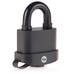 Yale Y220B/61/123/1 Fekete időjárásálló acél lakat Y220B611231